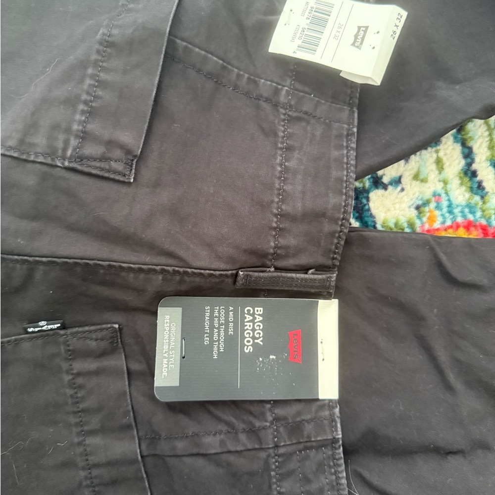 Levi's Premium Dark Gray Cargo Pants